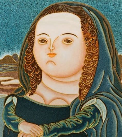 Mona Botero | Mona lisa, Hispanic art, Figurative artists