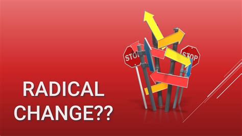 Radical change or simple challenge??? - YouTube