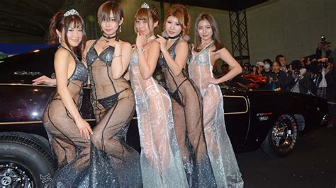 Tokyo Auto Salon Show Girls Part 1 (2017) - YouTube