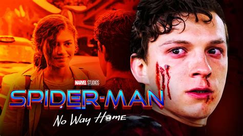 Spider-Man 3: Set Photo Shows Beaten-Up Tom Holland With Zendaya & Others