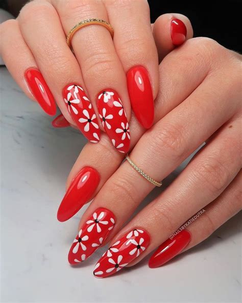 Gel Nail Artist & YouTuber’s Instagram photo: “Red Hot Summer 🔥 ️ who else is excited for summer ...