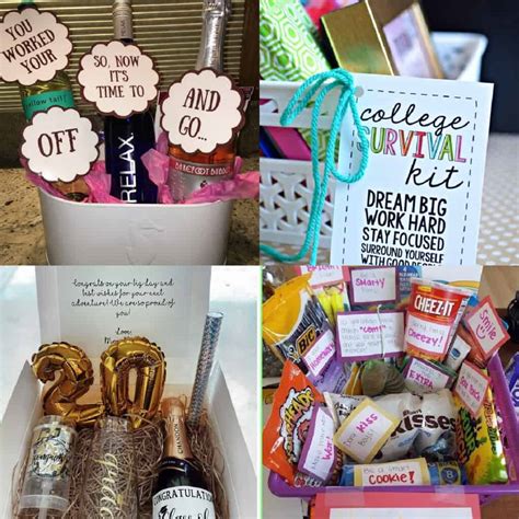 37 Graduation Gift Basket Ideas - Hairs Out of Place