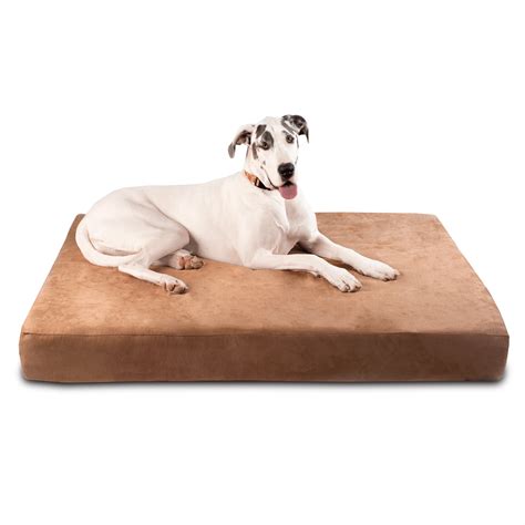 Big Barker 7" Pillow Top Orthopedic Giant Dog Bed, Khaki, Sleek Edition ...