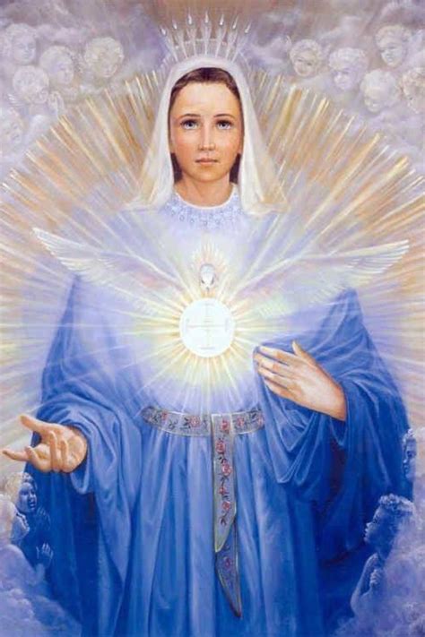 Our Lady of the Eucharist. The first Tabernacle. | Mother mary, Blessed virgin mary, Eucharist