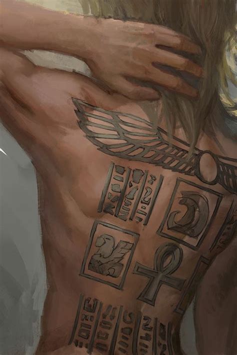 I couldnt find the source.. but HOLY FRIG MARIK YOUR BACK. | Yugioh tattoo, Yugioh, Seto