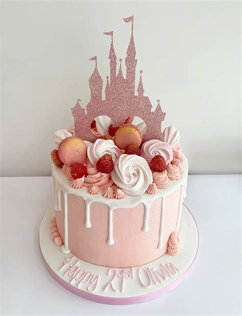 Disney Castle 21st Birthday Cake - The Cakery - Leamington Spa ...