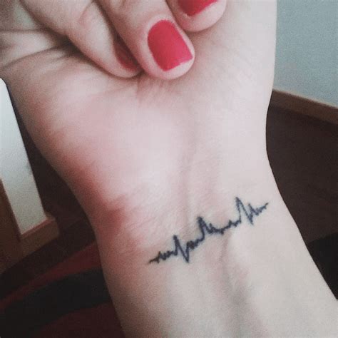 Heartbeat Tattoo Ideas | POPSUGAR Beauty