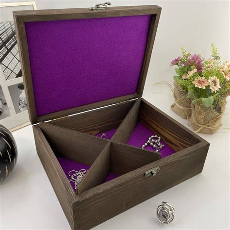 Personalised Wooden Jewellery Box By Warner's End