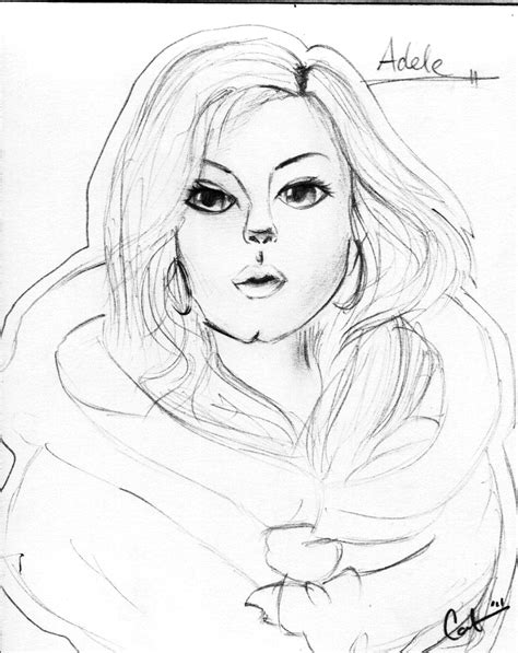 The best free Adele drawing images. Download from 59 free drawings of Adele at GetDrawings