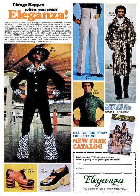 Eleganza! 1973 | Vintage mens fashion, Bad fashion, Fashion