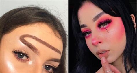 10 Ugly Makeup Trends That Went Viral | Saubhaya Makeup