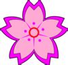 Sakura Blossom - Alice Clip Art at Clker.com - vector clip art online, royalty free & public domain