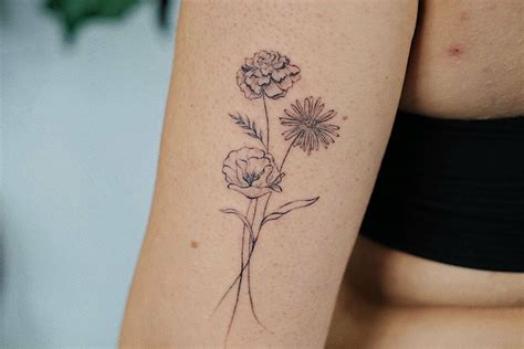 Top more than 78 april birth flower tattoo ideas best - in.coedo.com.vn