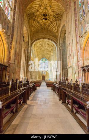 Interior of Sherborne Abbey Dorset England UK Stock Photo - Alamy