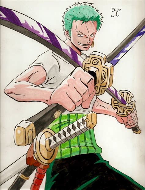 How to draw Roronoa Zoro -One Piece- (With images) | Roronoa zoro, Zoro, Zoro one piece