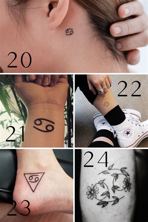 Our Favorite Cancer Zodiac Tattoos - Tattoo Glee