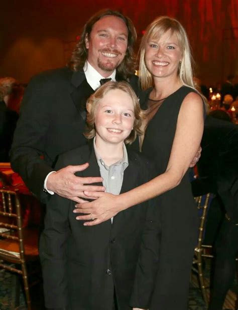 Ashley, Therese and Lucas Gibb. (Barry's son & family) Barry Gibb ...