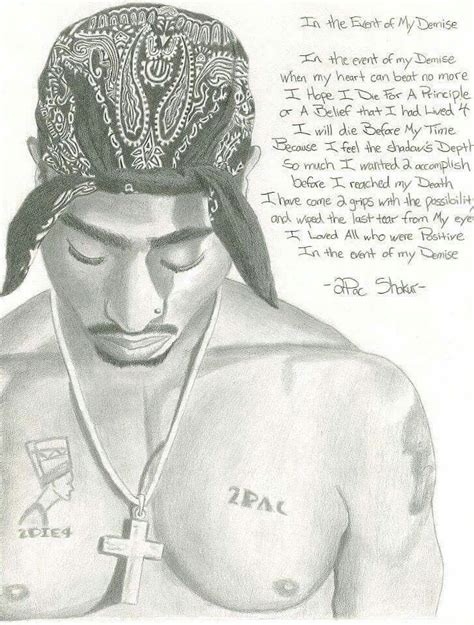 This is my favorite drawing of 2Pac | 2pac poems, Tupac poems, Tupac quotes