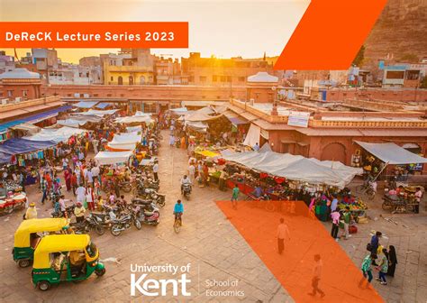 DeReCK Public Lecture Series 2023 - School of Economics - University of Kent