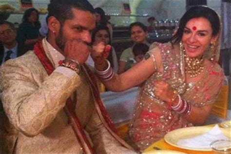 Shikhar Dhawan's Marriage: The Fb Love Story Of The Moustache-Twirling ...