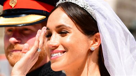 Behind Meghan Markle's Wedding Day No Makeup-Makeup Look