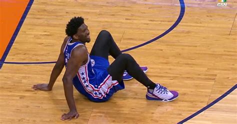 Joel Embiid Gets Warning For Flopping During Incident With Andre Drummond