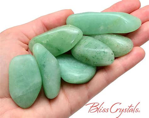 Light GREEN AVENTURINE Tumbled Stone Healing Crystal and Stone - Etsy