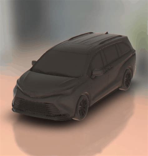 3D file Toyota Sienna Platinum 2022 🚗 ・3D print design to download・Cults