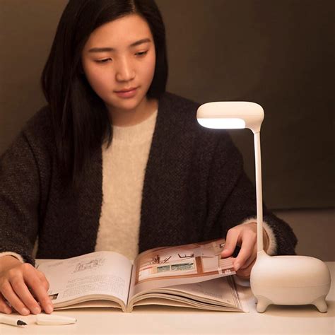 Buy Miniso Desk Lamp Usb Led Table 16 With Clip Bed Reading Book Light Touch 3 Modes at ...