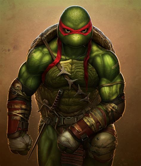 TMNT Raphael Drawing