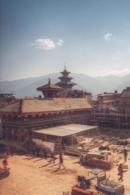 Premium Photo | Durbar square in bhaktapur