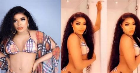 Original photos of Bobrisky's post surgery body surfaces online