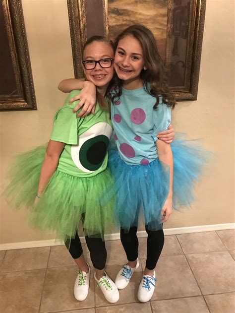 Mike and Sully | Cute halloween costumes, Teenage halloween costumes ...