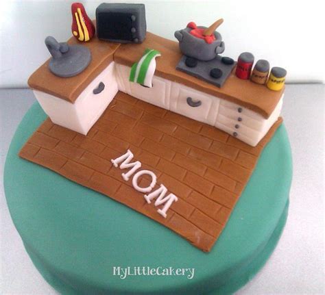 Kitchen cake - Decorated Cake by MyLittleCakery - CakesDecor