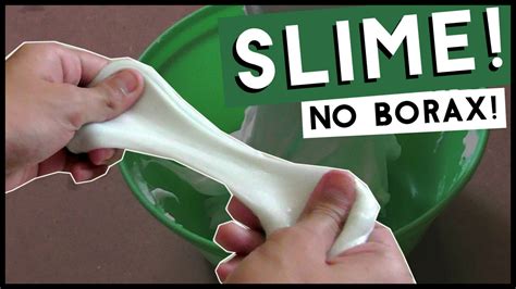 DIY SLIME - without borax, detergent, liquid starch, tide etc.