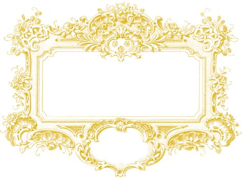 Gorgeous Baroque Frame Images - The Graphics Fairy