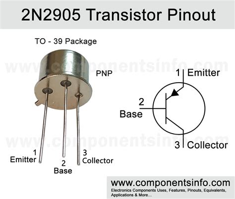 2N2905 Pinout, Equivalent, Applications and Other Info