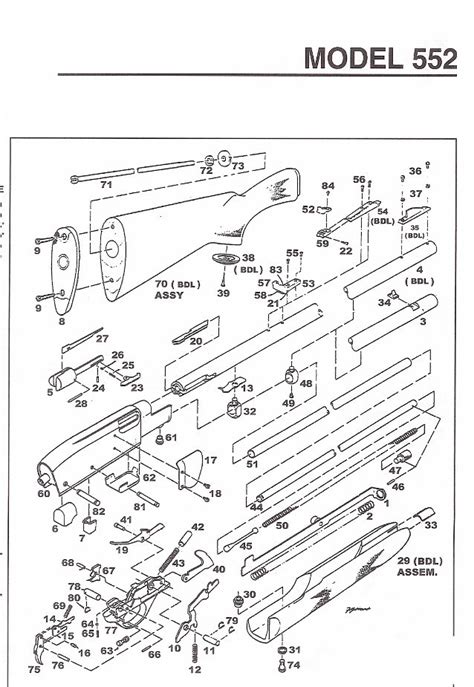 Remington Speedmaster 552 Parts Diagram