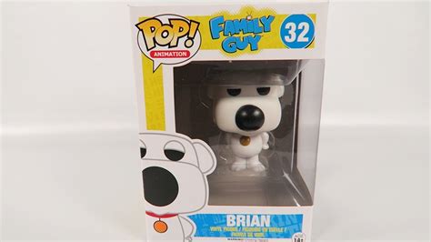 Funko Pop Vinyl Family Guy Brian Unboxing - YouTube