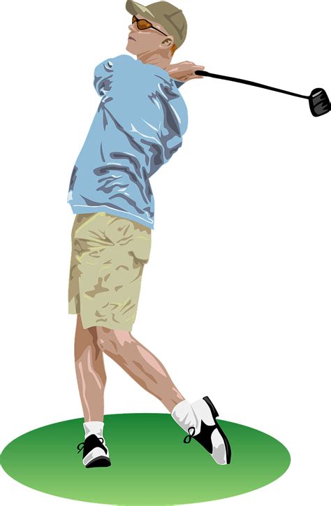 Download Golf, Golf Swing, Golfer. Royalty-Free Stock Illustration Image - Pixabay