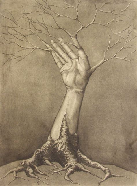 Tree Limb by ~Malignanttoast | Surreal art, Metamorphosis art, Art drawings