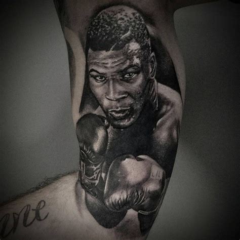 By Kris #mike #tyson #miketyson #portrait #portraittattoo #Artmakia ...