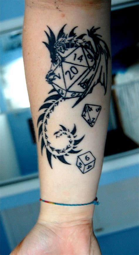 Dungeons & Dragons | Gamer tattoos, Nerdy tattoos, Nerd tattoo