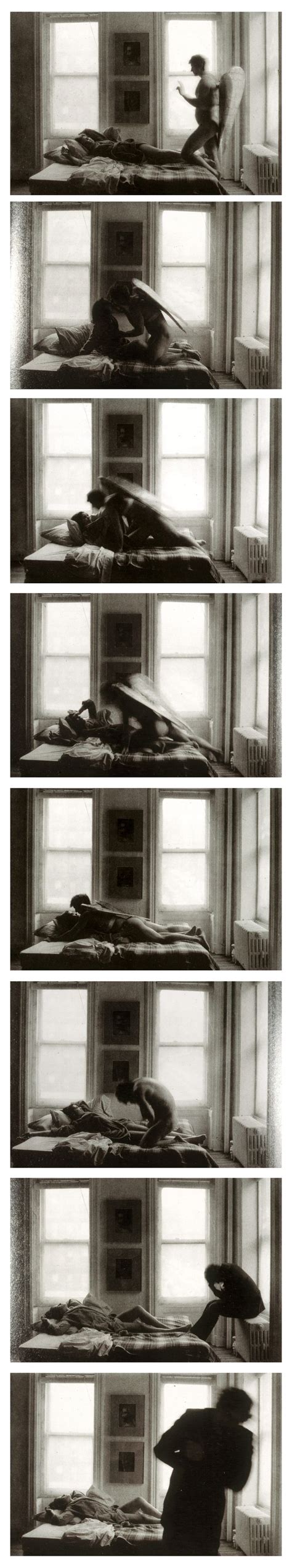 Duane Michals - The Fallen Angel, 1968 | The fallen