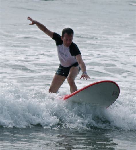 Tamarindo, Costa Rica Daily Photo: Maintaining surfing balance