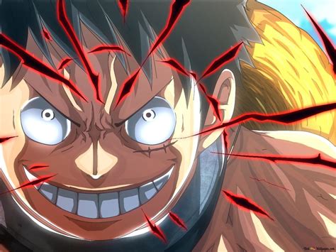 Luffy Conqueror's Haki 2K wallpaper download