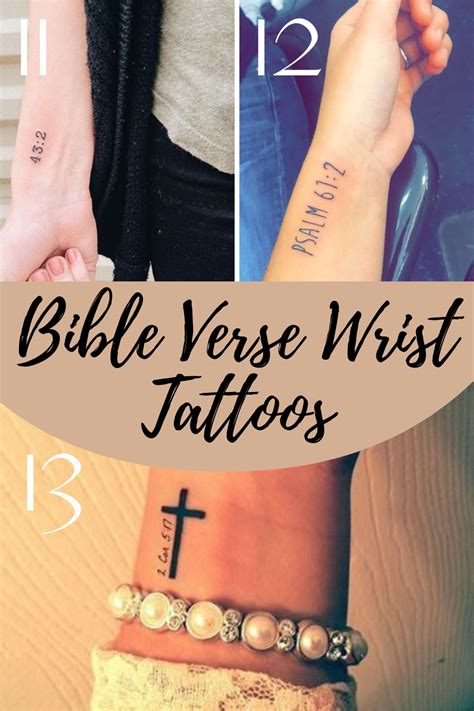 Bible Verses On Faith Tattoos