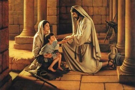 Give your cares to Him | Jesus pictures, Jesus images, Lds art