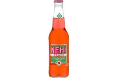 Buy Nehi Peach Soda Glass Bottle Online | Mercato