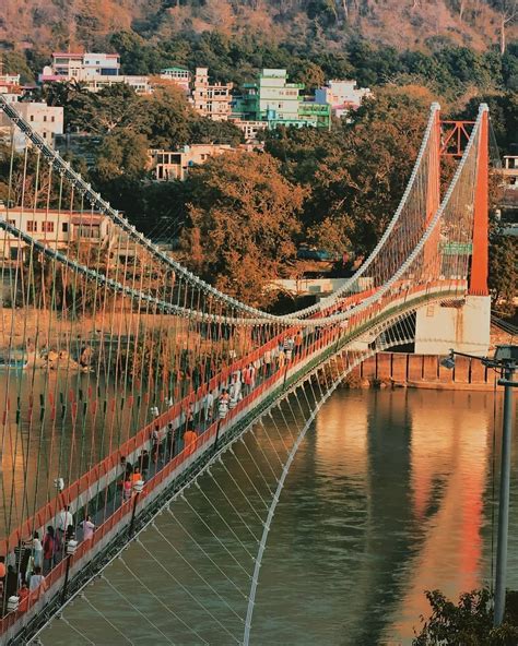 O Y E T R A V E L L E R on Instagram: “Ram Jhula is a famous landmark ...